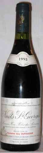 Nuits St. Georges 1993