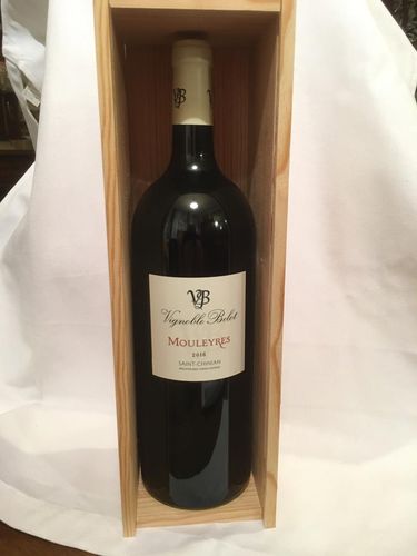 Mouleyres Saint Chinian Vignoble Belot  2016 Magnum in Holzkiste